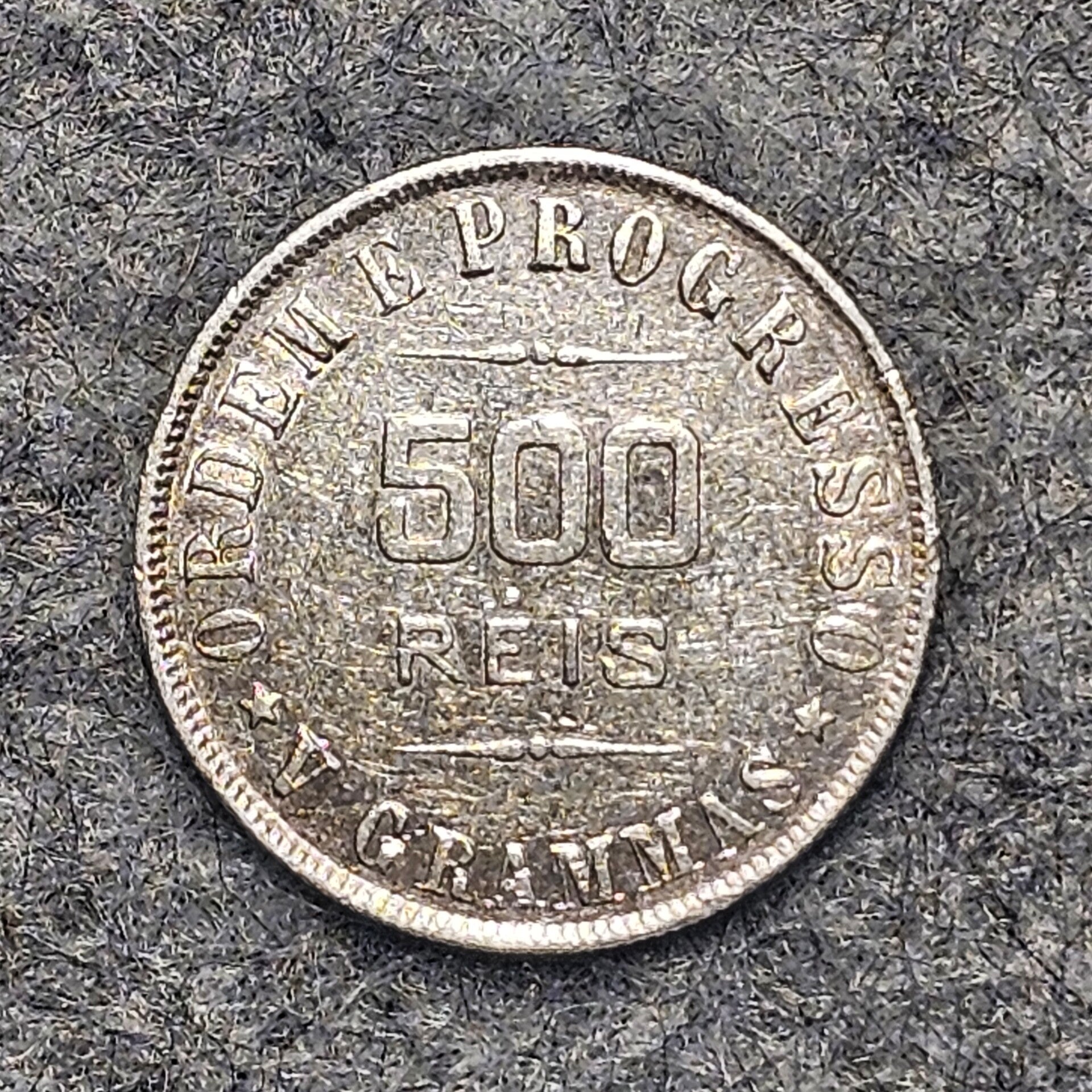 Brésil - 1906 - 500 réis (argent)