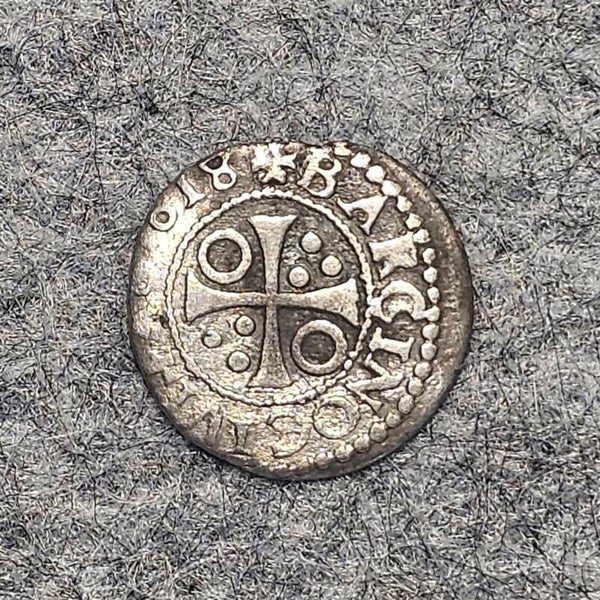 Espagne, Principauté de Catalogne - 1618 - 1/2 real (argent)