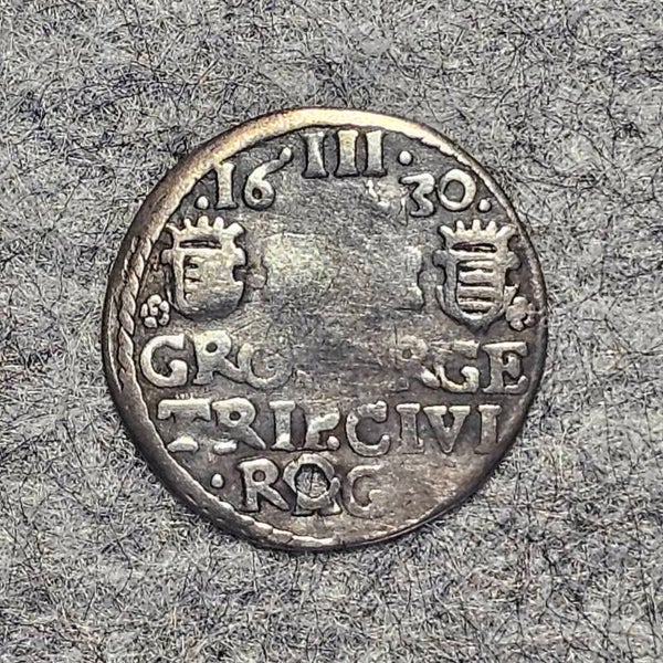 Croatie, République de Raguse - 1630 - 3 grosetti (argent)
