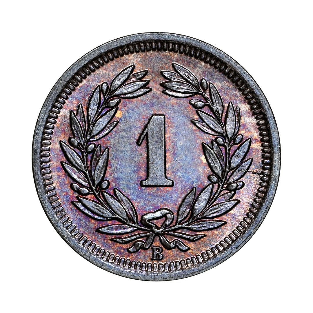 Monnaie en francs suisse - 1 centime