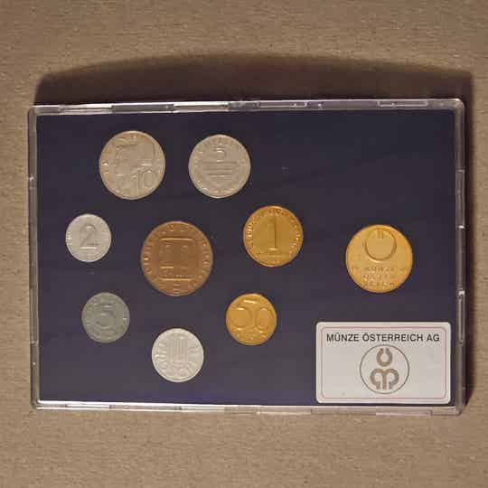 Autriche - 1989 - Série BE/PP