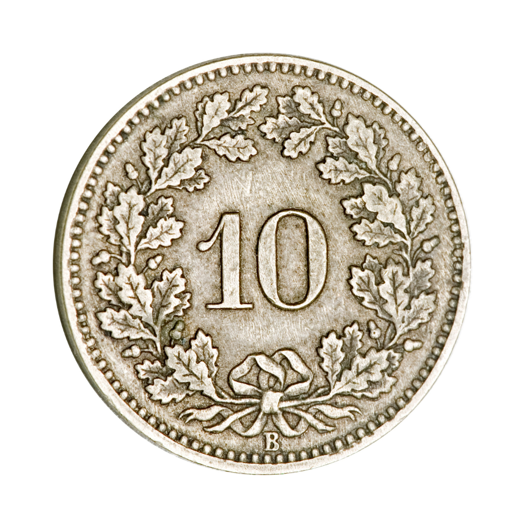Monnaies en francs suisse - 10 centimes