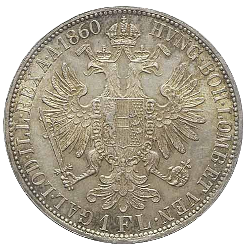 Empire d'Autriche - 1860 - 1 florin