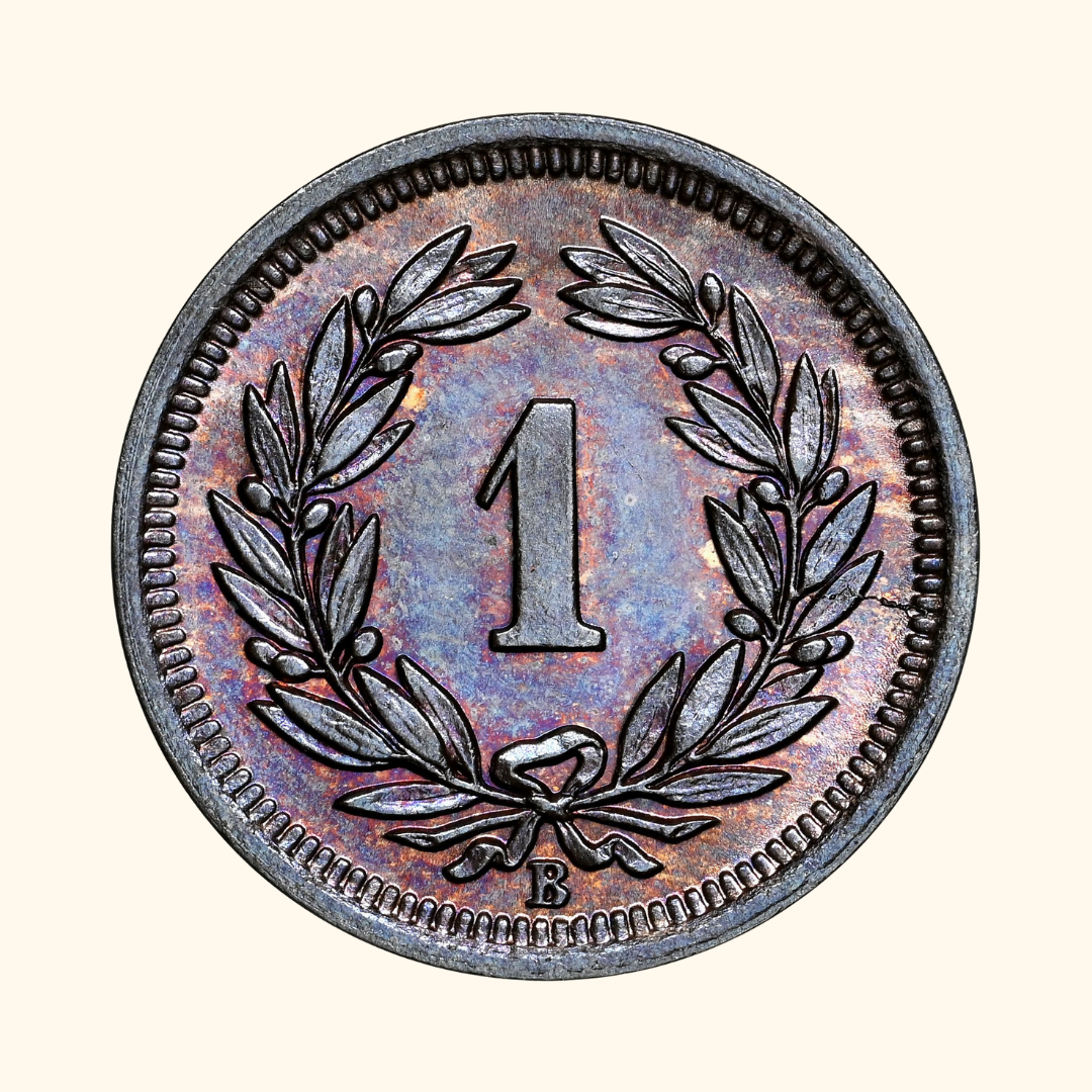 Monnaie en francs suisse - 1 centime
