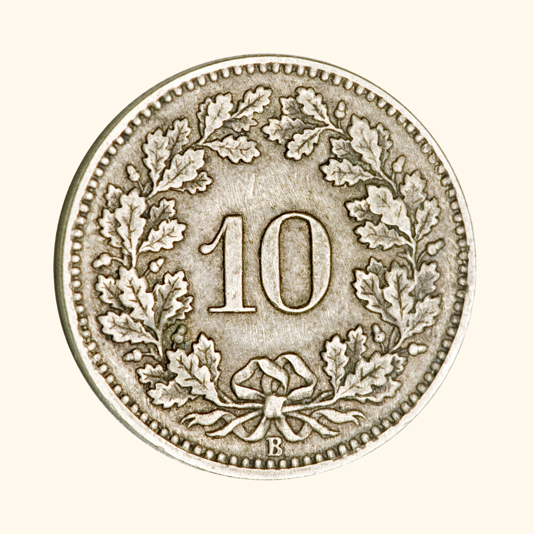 Monnaies en francs suisse - 10 centimes