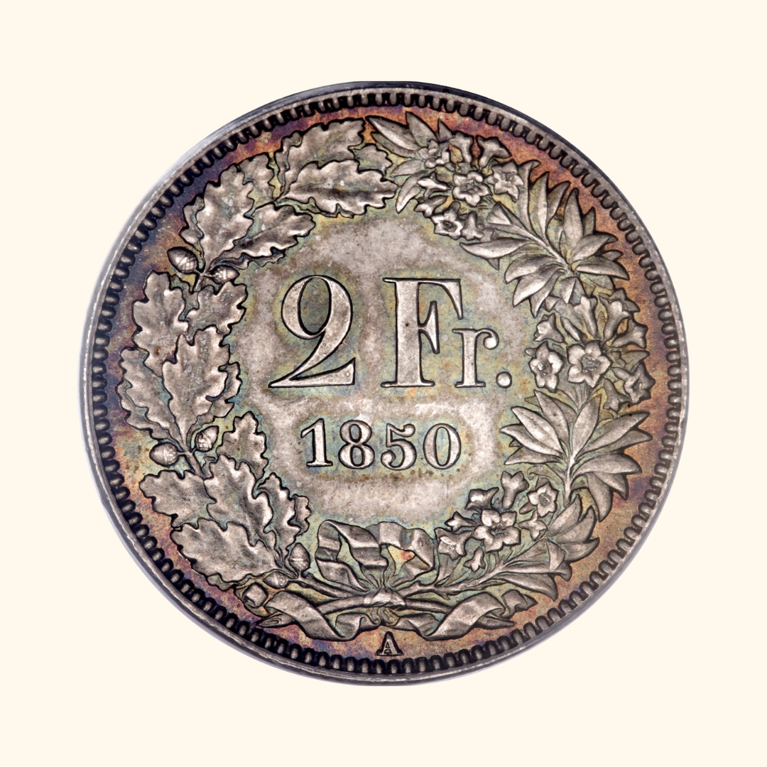 Monnaies en francs suisse - 2 francs