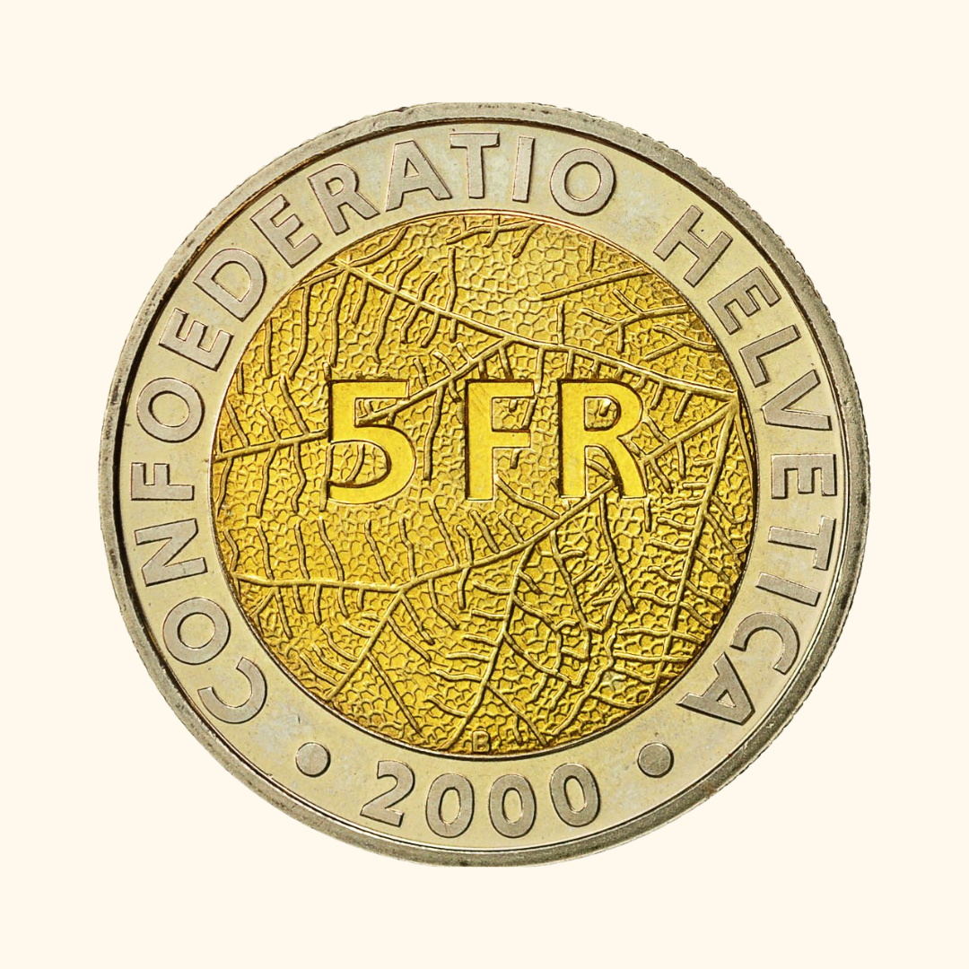 Monnaie en francs suisse -monnaies commémoratives