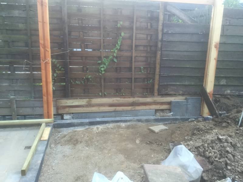 Vervangen schutting regio Elsloo Zuid Limburg