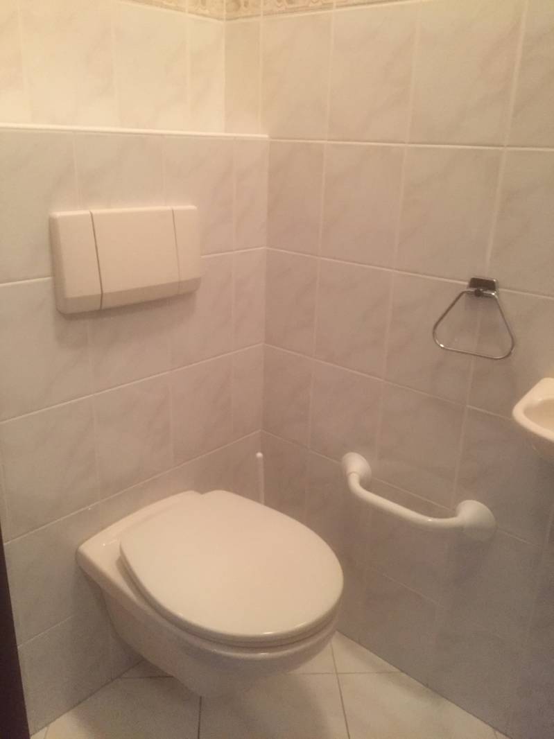 Klusjesman vervangen oud toilet