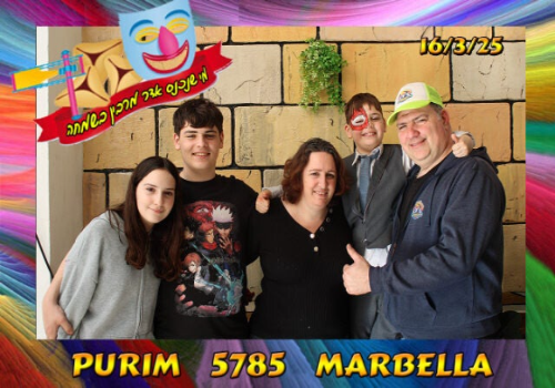 Fiesta de Purim 2025 Marbella