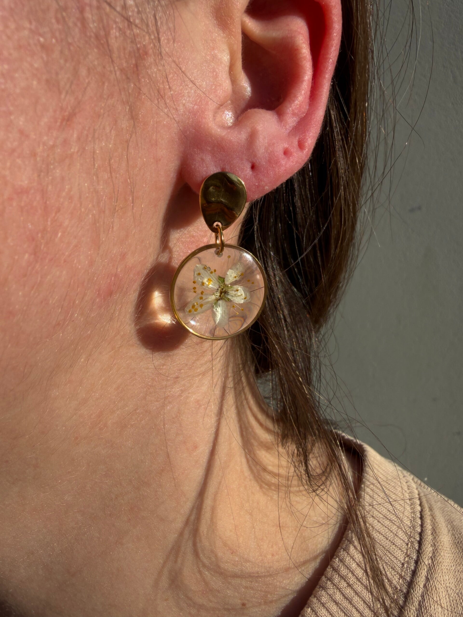 Boucles d'oreilles Eulalie