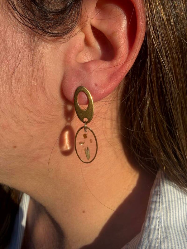 Boucles d'oreilles Iris