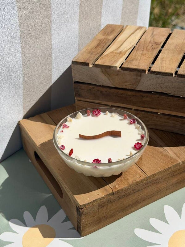 Bougie douceur solaire Ambre