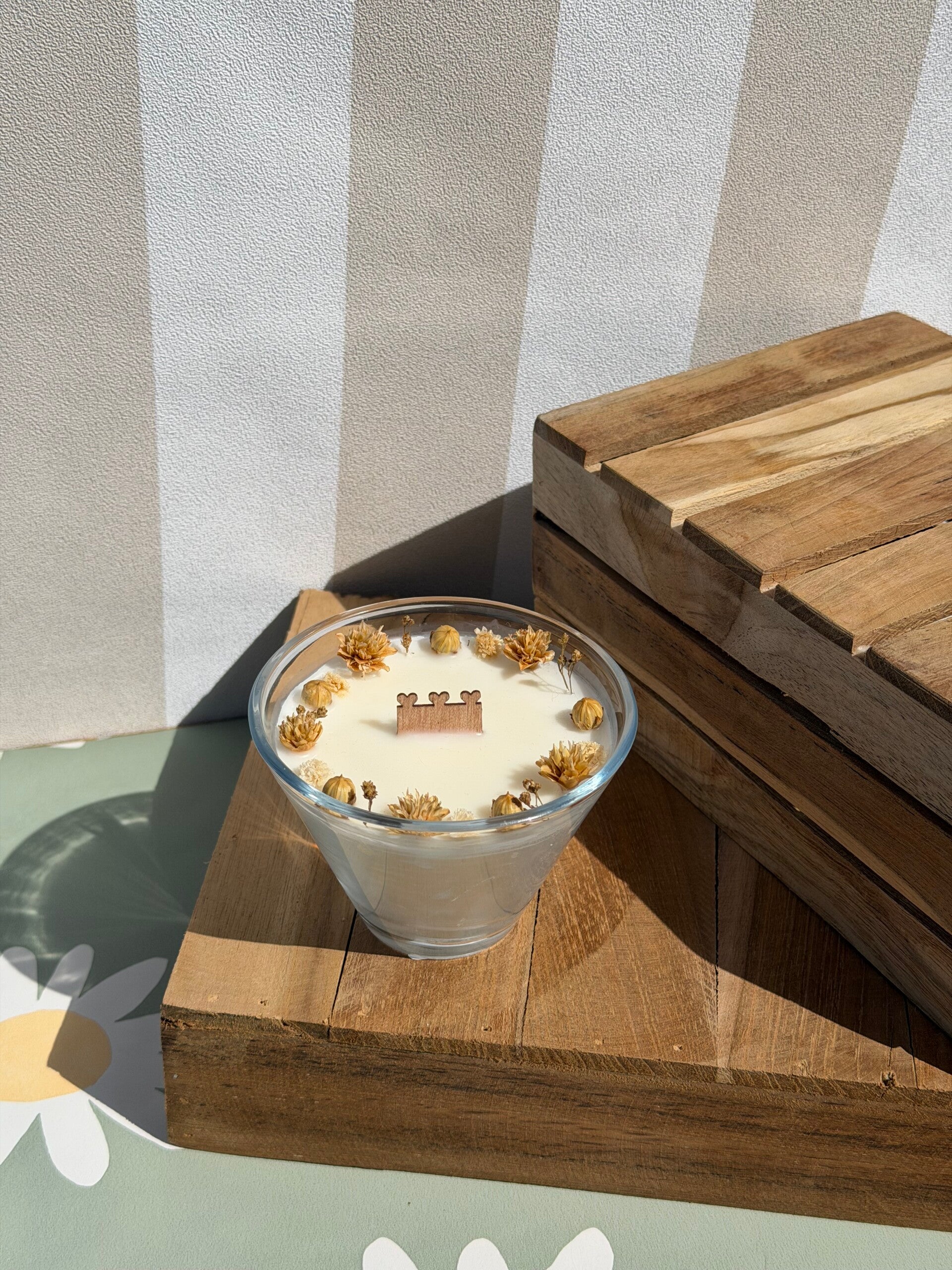 Bougie cocon d'avoine Lait d'avoine & Miel