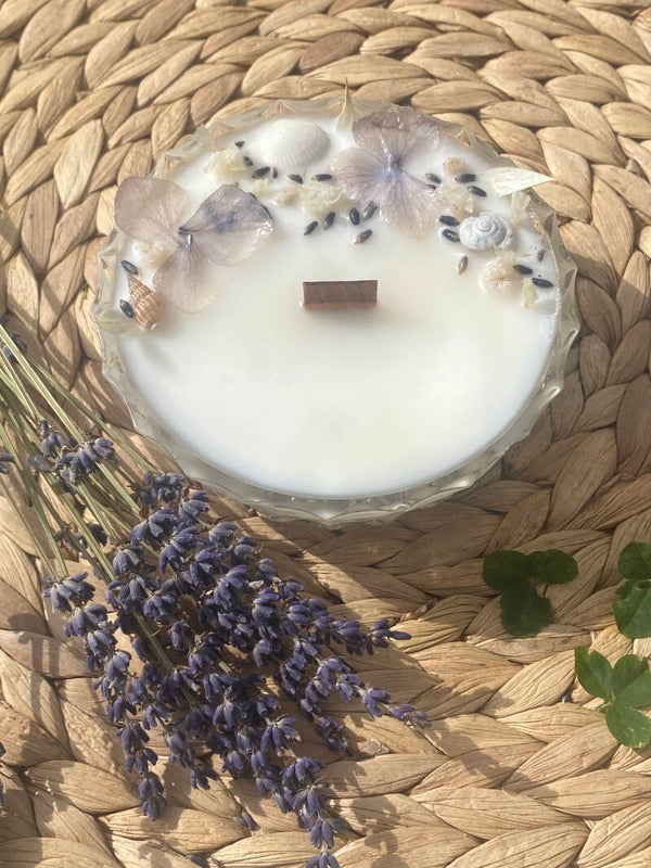 Atelier bougie parfumée fleurie
