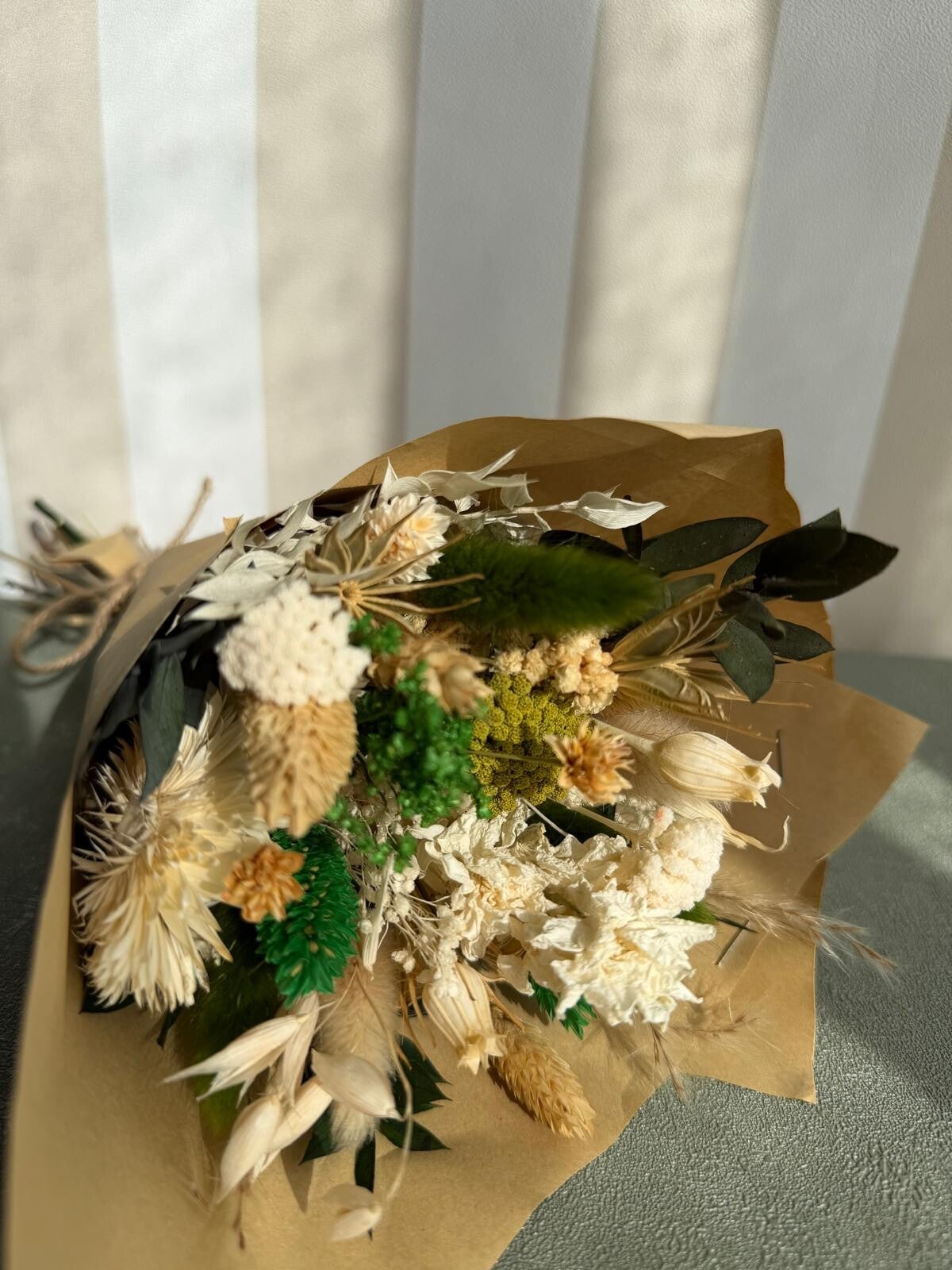Bouquet de fleurs séchées Sérénité