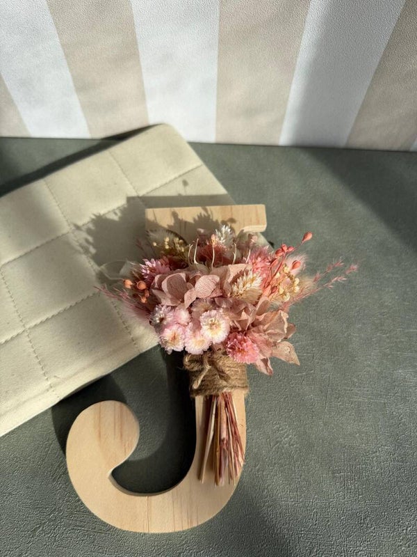 Lettre fleurie