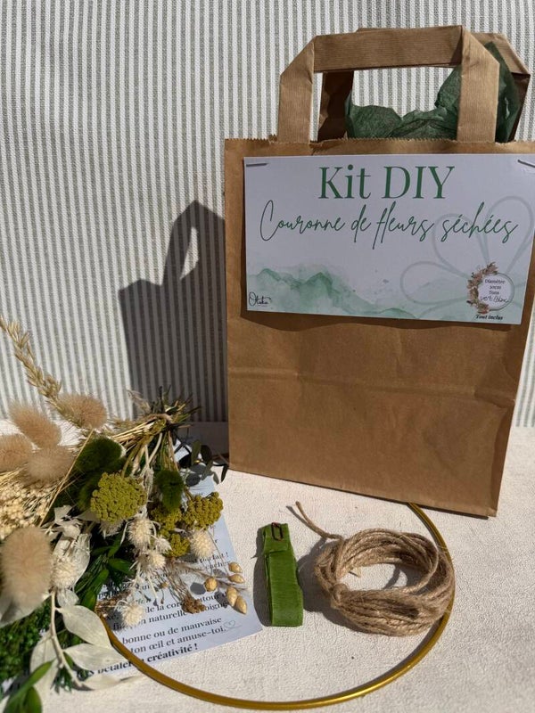 Kit DIY Couronne 20 cm