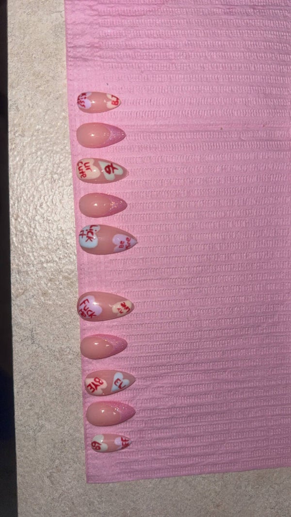 Conversation hearts - custom set