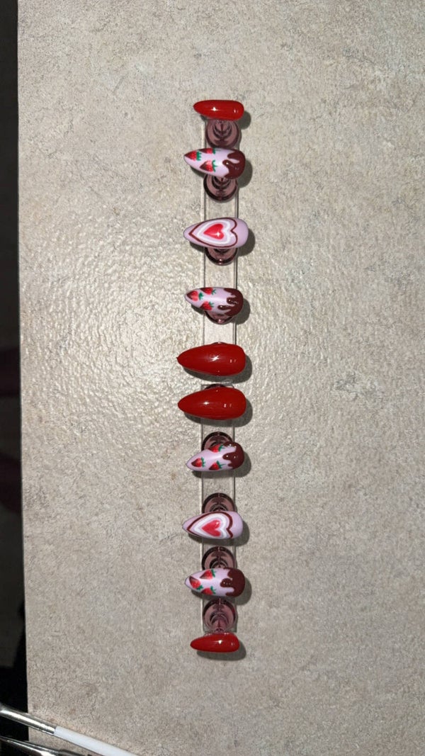 Chocolate dipped strawberries - custom set