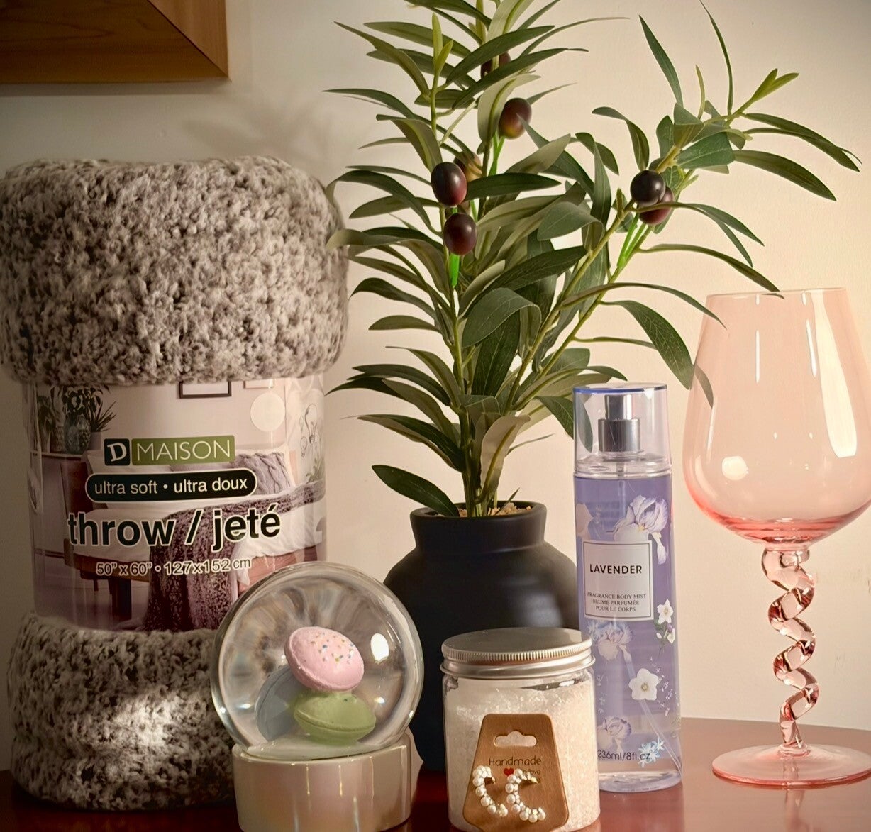Bath Bombs Snow Globe Gift Set