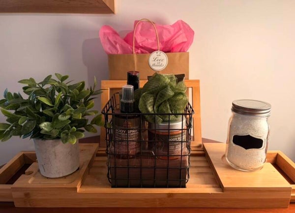 Bath Rack Gift Set