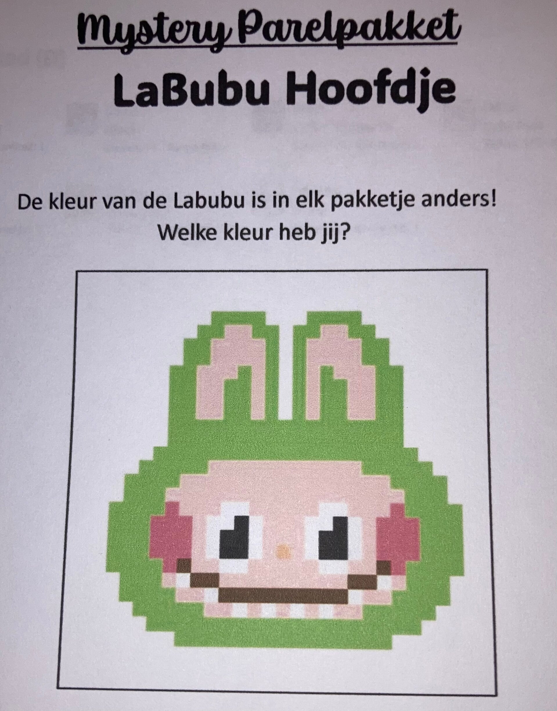 Mystery Labubu pakket