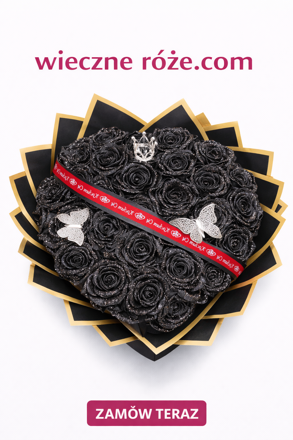 Czarne Róże – Elegancki Prezent Premium