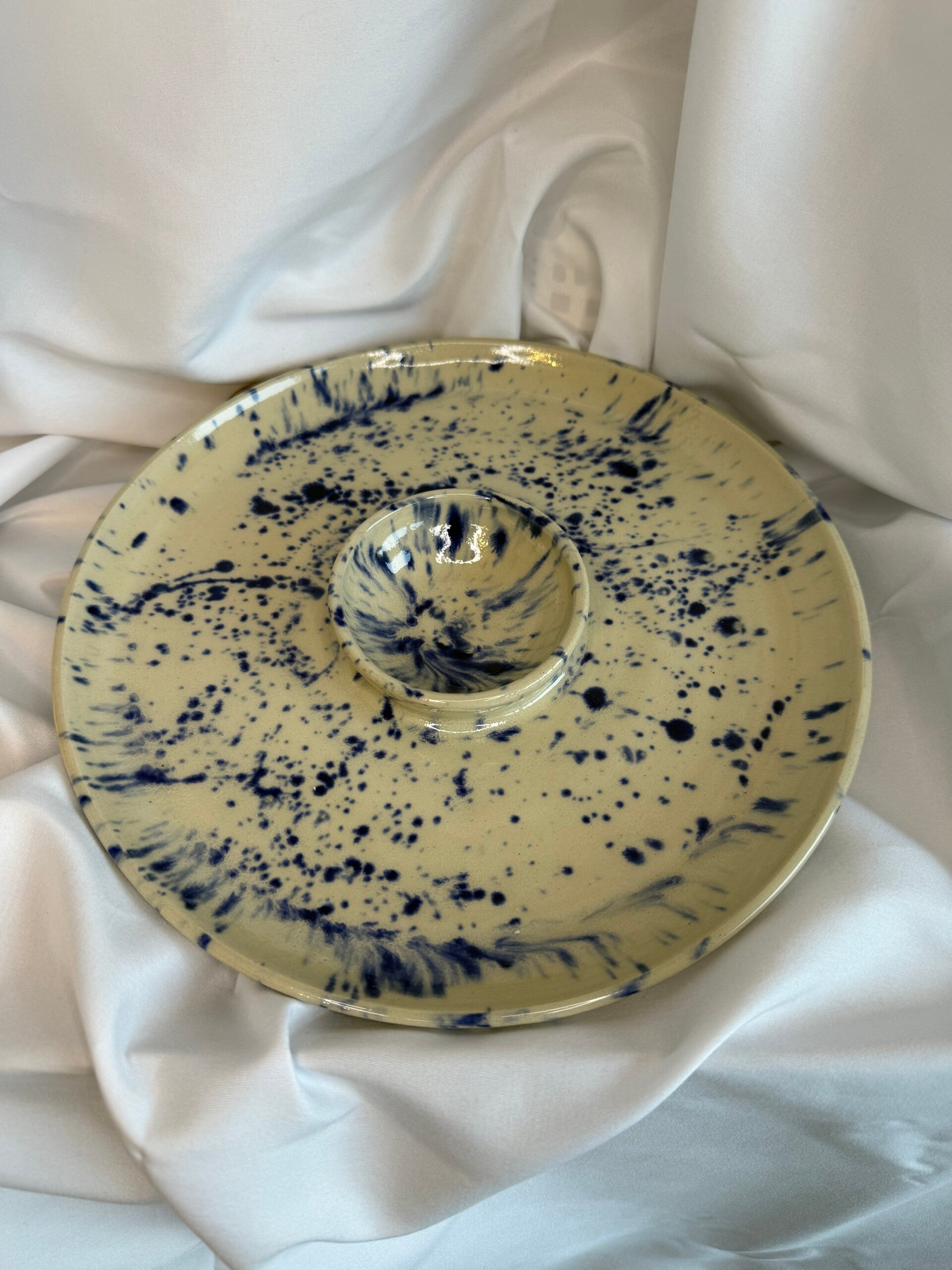 Aperobord blauw - groot