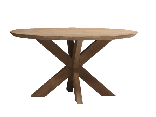 Landelijk klassieke tafel, eettafel, dinertafel, ovaal