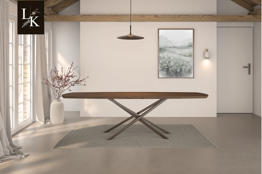 Landelijk Klassiek - Deens ovaal - eettafel Langeland - eiken