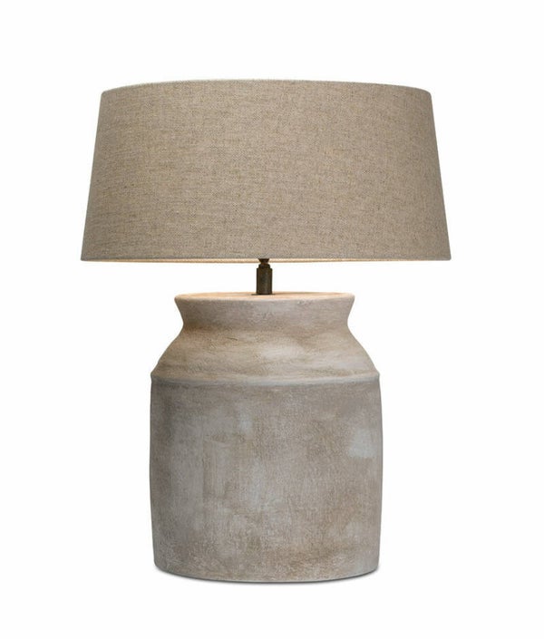 Tafellamp Strado L - Frezoli - wit/ecru