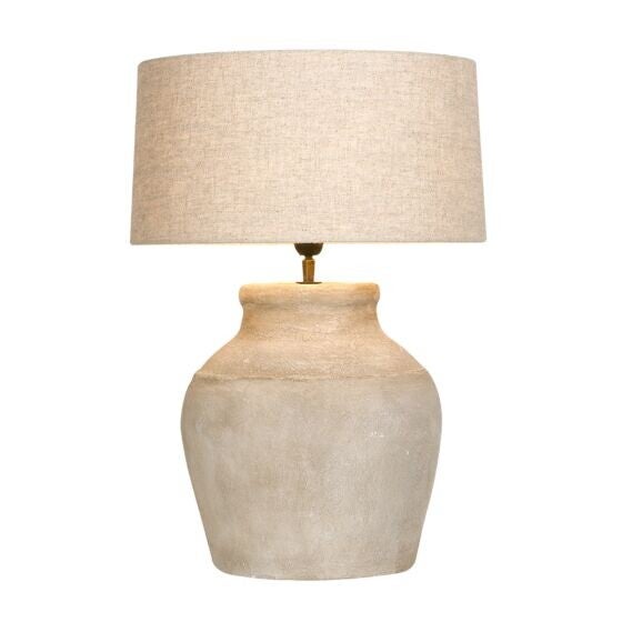 Tafellamp Hamo - Frezoli - wit/ecru