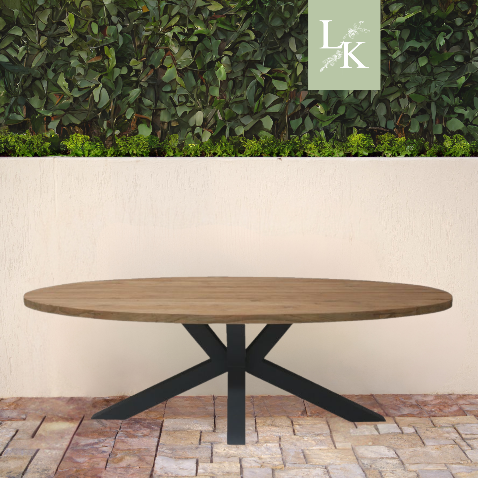 Landelijk klassieke tuintafel - Belvoir