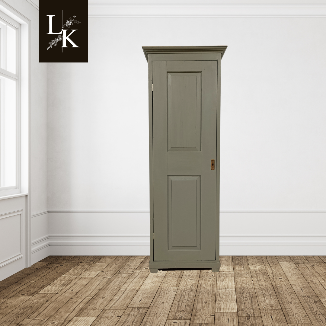 Landelijke klassieke kast, eendeurskast, linnenkast, hangkast