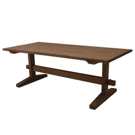 Landelijk klassieke tafel, eettafel, dinertafel