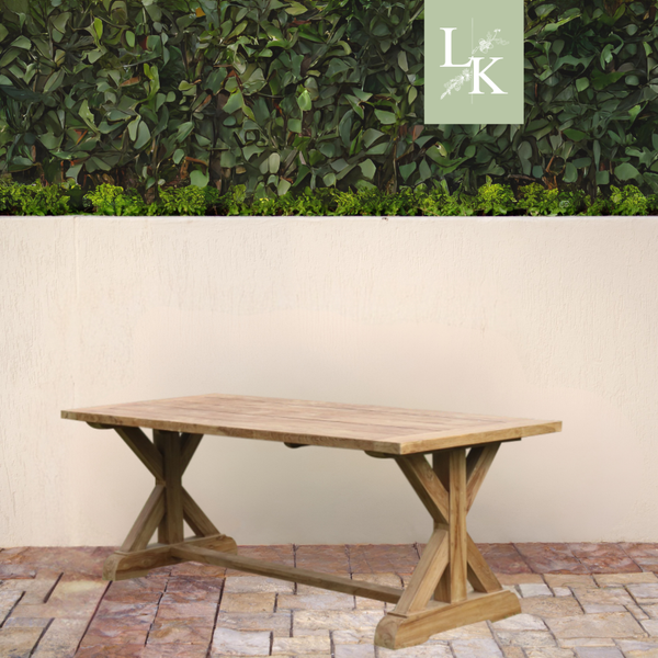 Landelijk klassieke tuintafel - Durnham