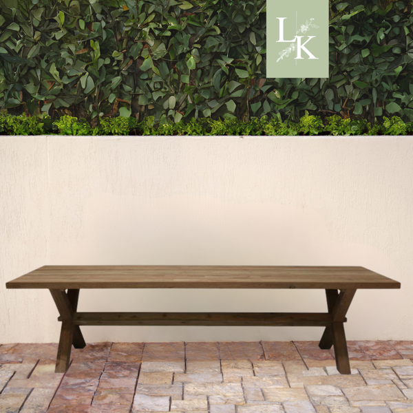 Landelijk klassiek tuintafel - Lemwick
