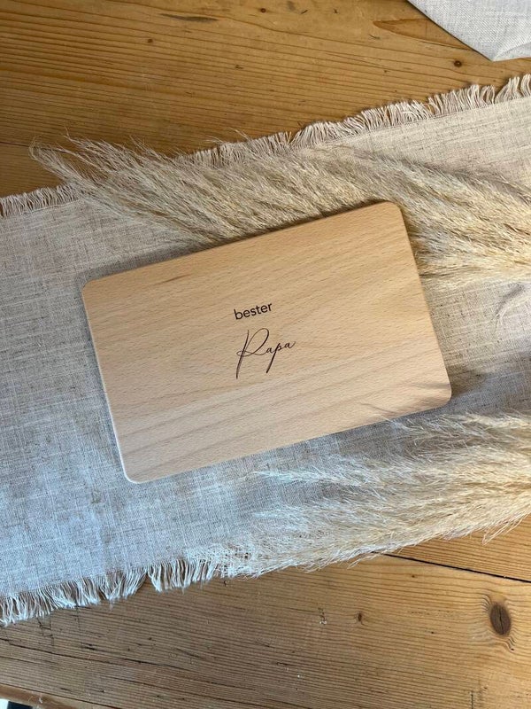 Brotzeitbrett „Papa/ Opa“