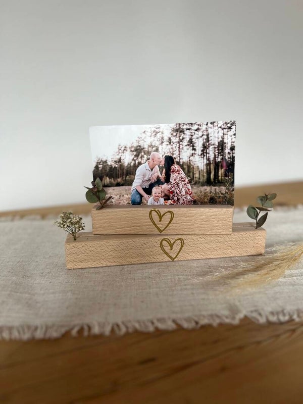 Bilderleiste/ Kartenhalter „Herz“