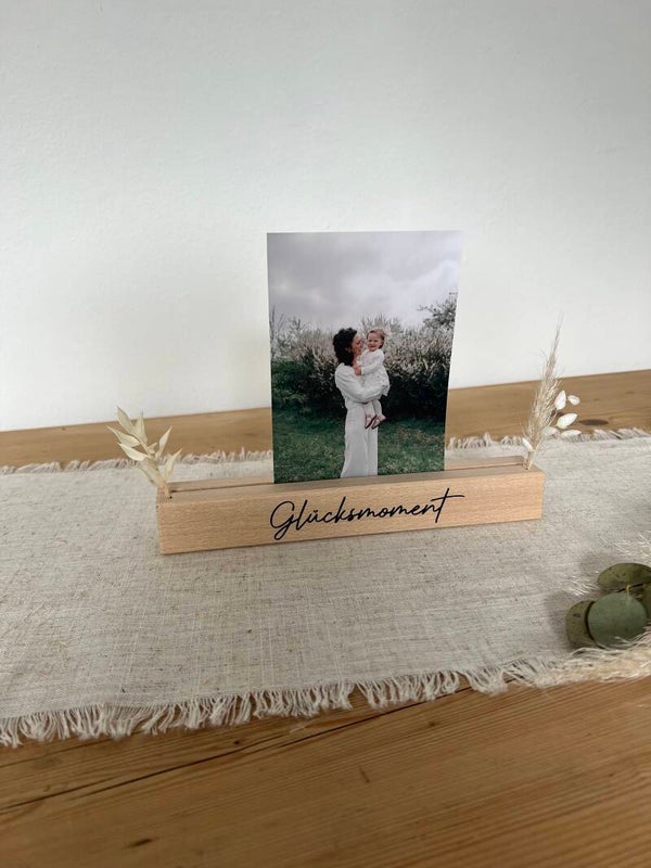 Bilderleiste / Kartenhalter „Glücksmoment“