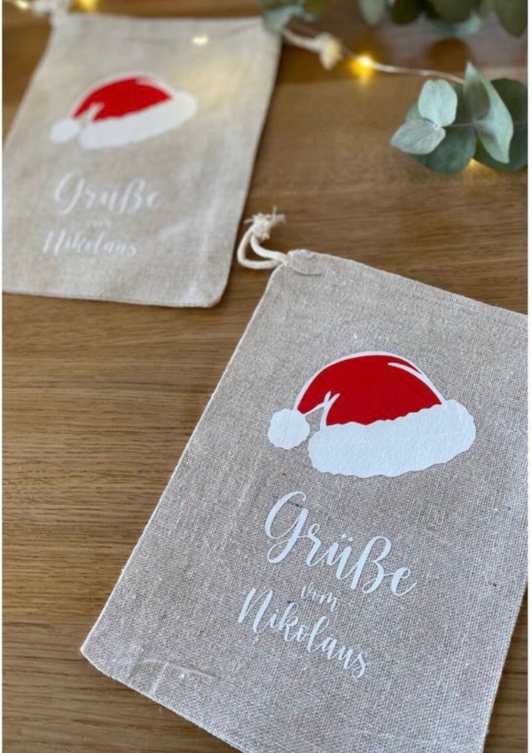 Säckchen „Grüße vom Nikolaus“