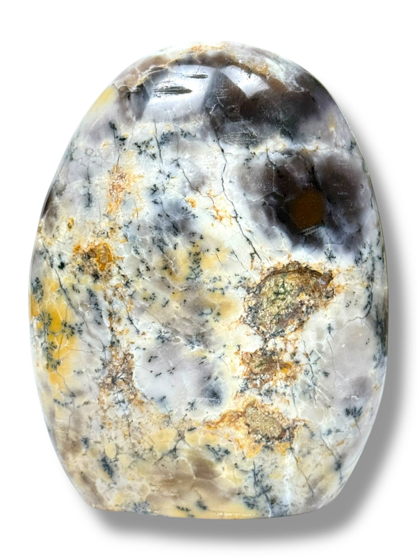 Dendriet agaat vrije vorm