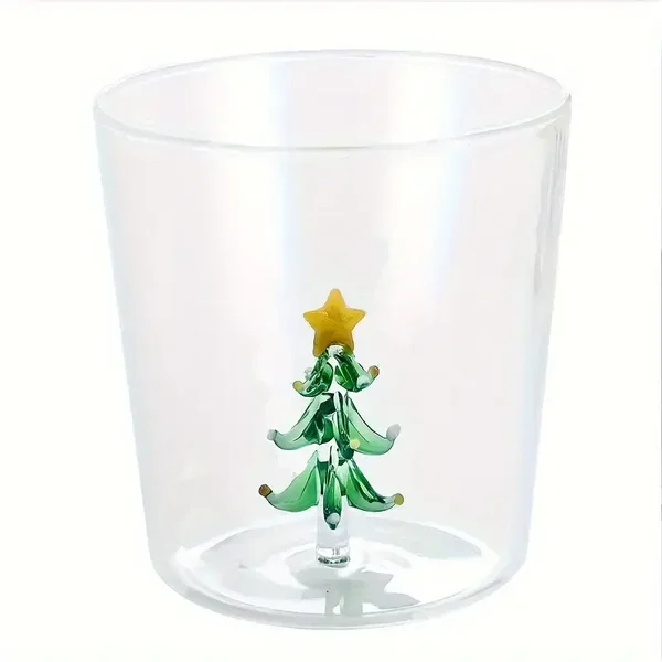 Drinkglas kerstboom 3D Handmade