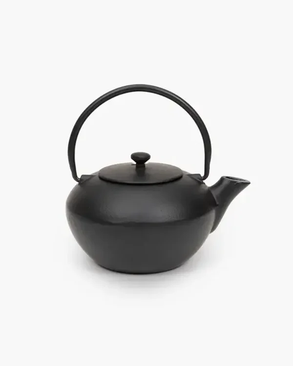 Theepot 1L zwart Pure Serax