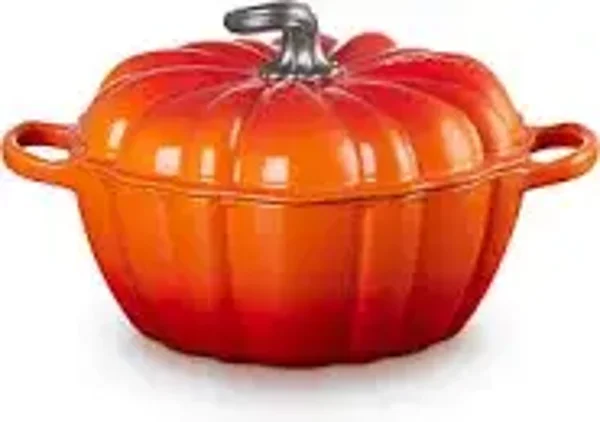 Le Creuset Braadpan - Pompoen - Oranjerood - ø 24 cm / 3.7 liter
