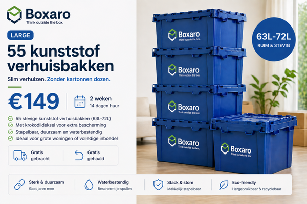 LARGE Pakket - 55 bakken, 2 weken, gratis gebracht en gehaald