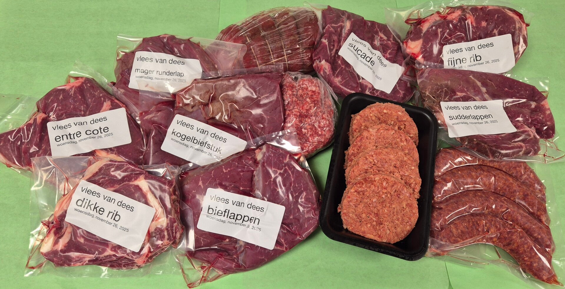 Rundvlees pakket 15 KG