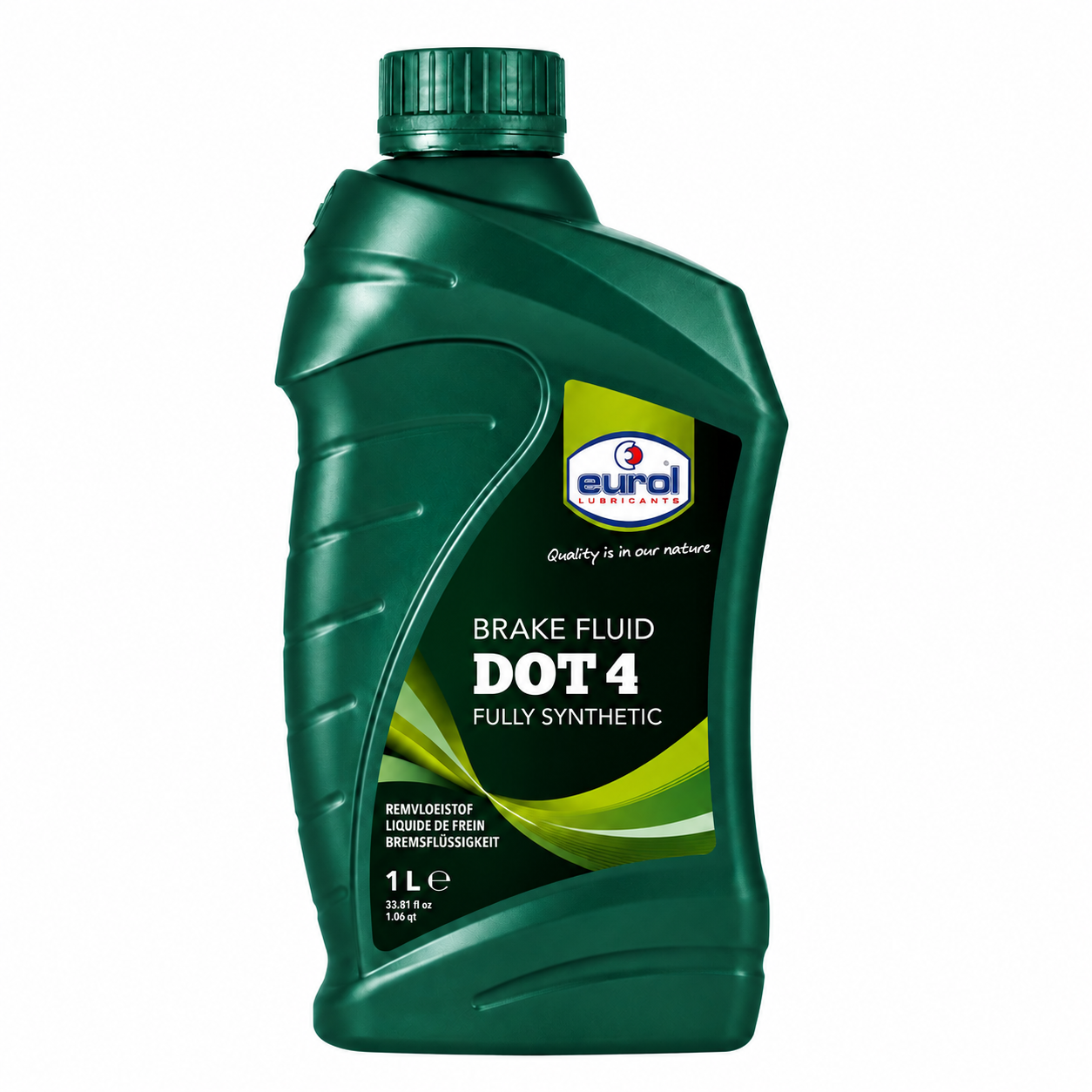 Eurol DOT 4 Remvloeistof Fully Synthetic (1 Liter)