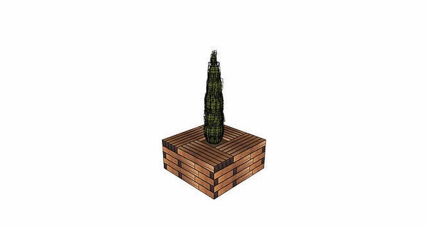 Bank Holzbaustein (S2)